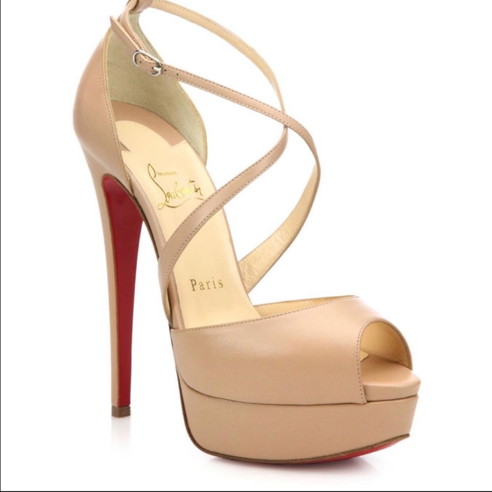 Authentic Christian Louboutin Platform Heels